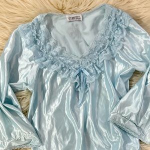 Vintage Featherbed Nightgown
